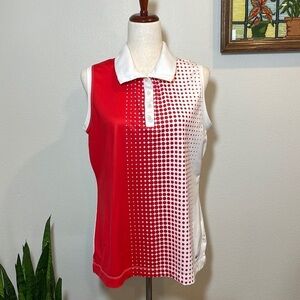 Women’s NIKE Golf Tour Performance Dri-Fit Size L Sleeveless Top Shirt